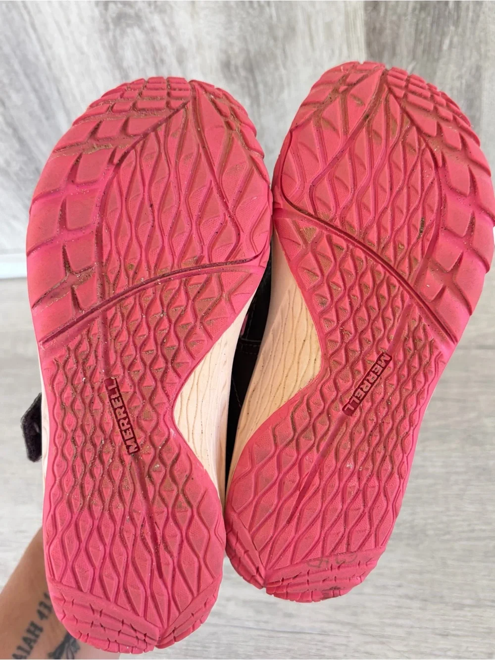 Merrell Kids Hydro Quest Sandals Pink Purple Girls Youth 1 Summer Water Shoes